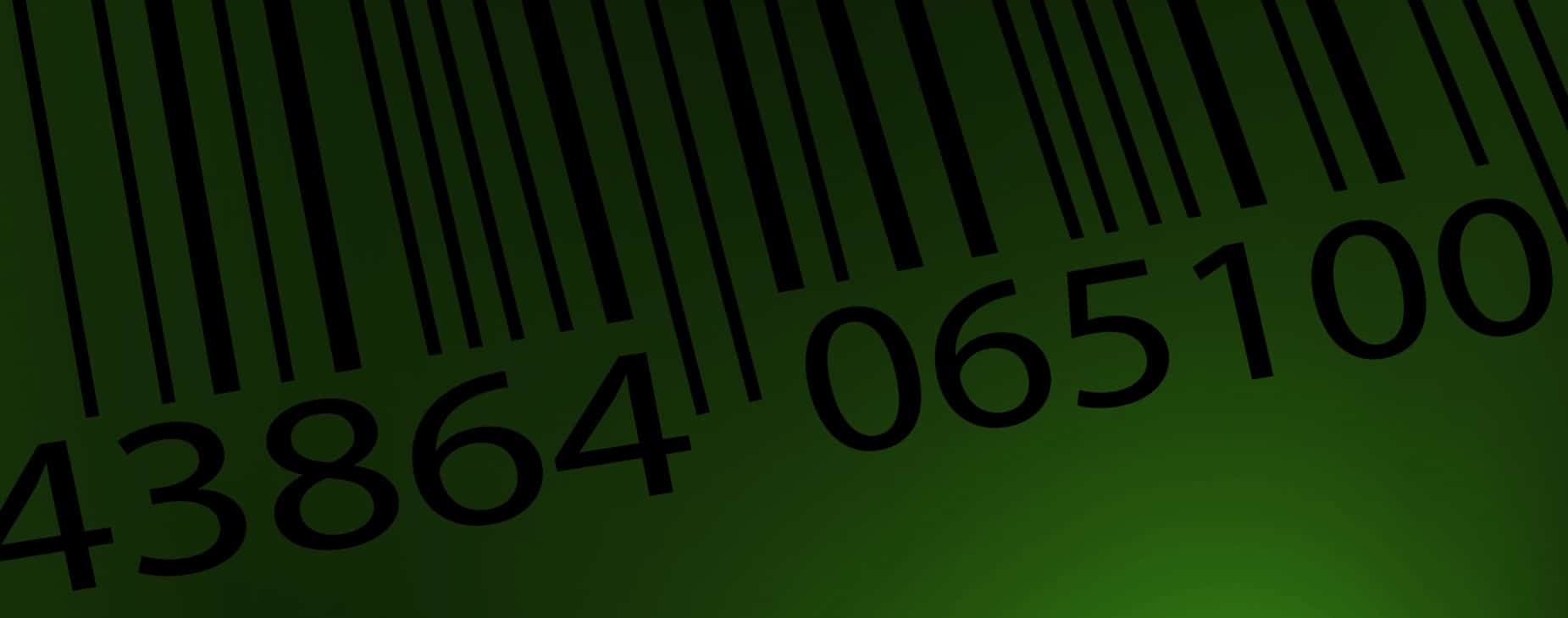 Fixed asset software barcode