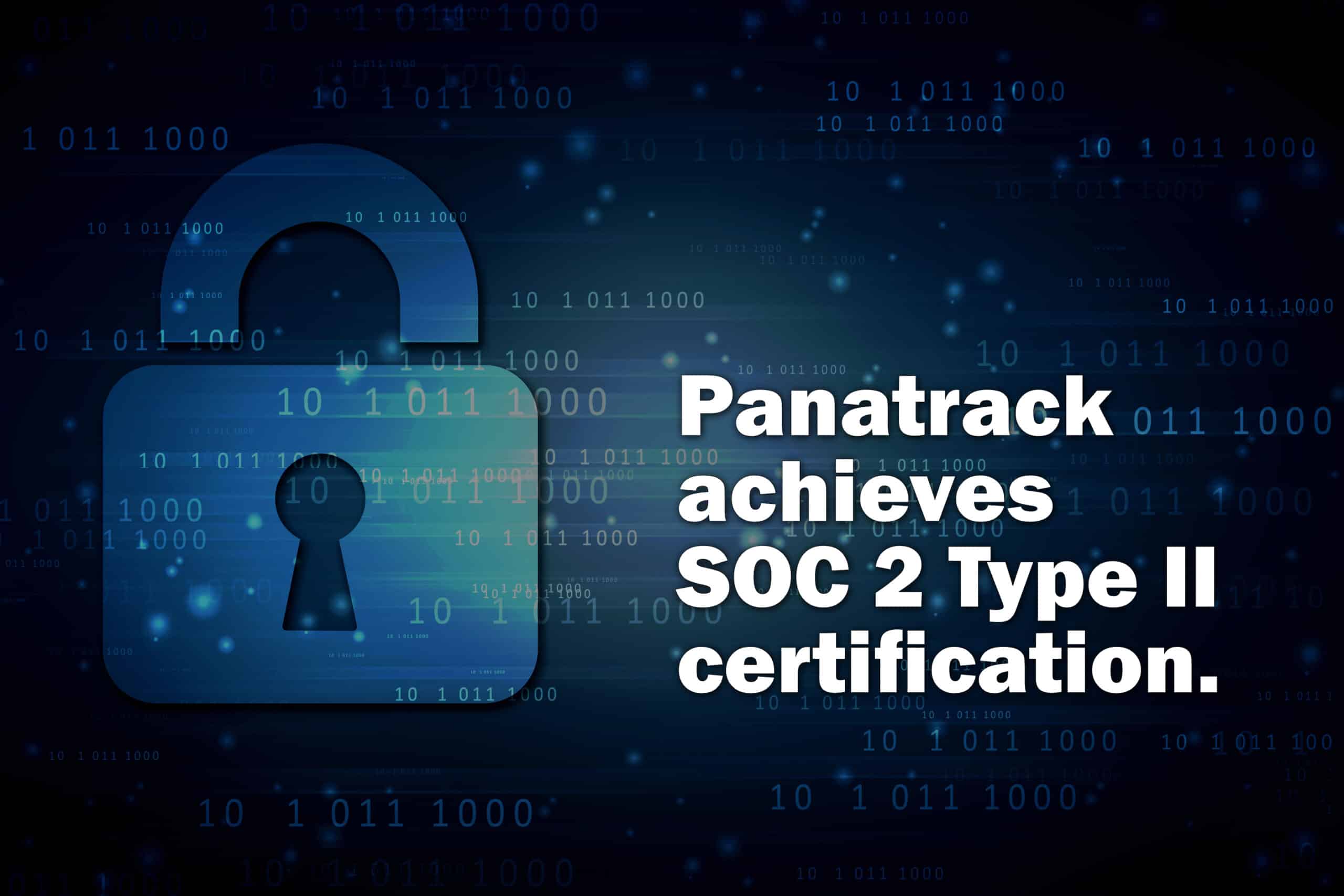 Panatrack achieves SOC 2 Type II certification